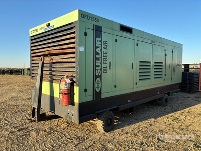 2018 Sullair OFD1550 1550 cfm Mobile Air Compressor