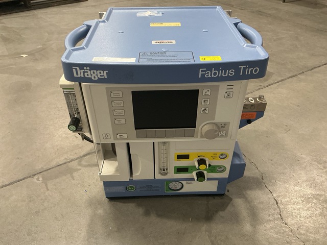Drager Fabius Tiro Anesthesia Machine w/Case Drager Fabius Tiro Anesthesia Machine w/Case