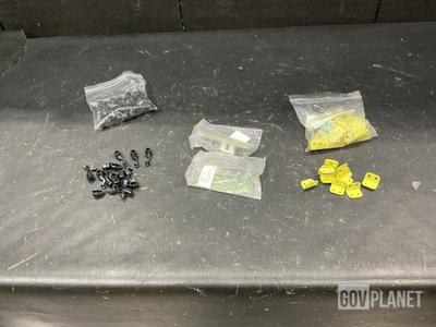 (67) Angle Brackets, (3) Terminal Boards, (50) Bushings & Assorted Items