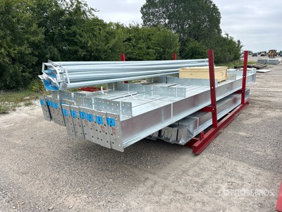 2026 BLUESEA L100FT x W50 FTx H18FT Steel Frame Only Storage Building (Unused)