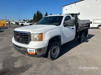 2010 GMC 3500 4x2 Kipperpritsche-Lkw