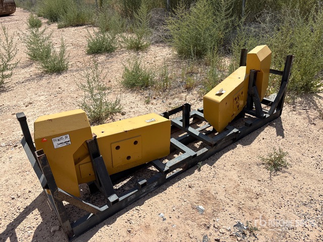 Quantity of (2) CAT Wheel Loader Counterweight - Fits Cat