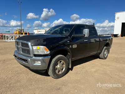 2012 Ram 3500 Laramie Longhorn 4x4 Crew Cab Pickup