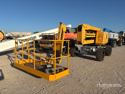 2018 Haulotte HA46RTJO 4WD Diesel Articulating Boom Lift (Inoperable)