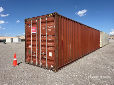 40 ft High Cube Contenedor de almacenamiento