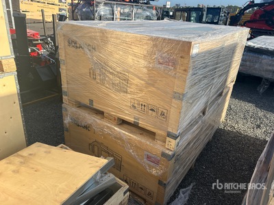 2026 SDL4230TGMS Triple Garage Metal Cobertizo (Unused)