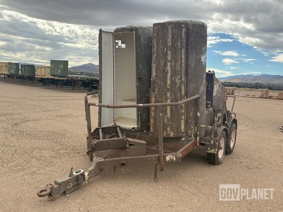 H&K Equipment Latrine/Dumpster Trailer