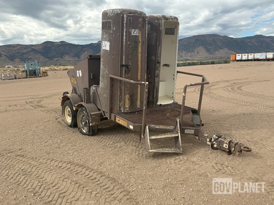 H&K Equipment Latrine/Dumpster Trailer