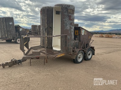 H&K Equipment Latrine/Dumpster Trailer