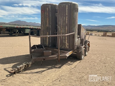 H&K Equipment Latrine/Dumpster Trailer