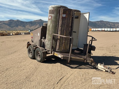 H&K Equipment Latrine/Dumpster Trailer