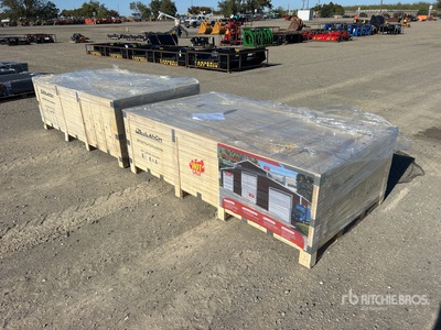 2026 SDL4230TGMS Triple Garage Metal Shed (Unused)