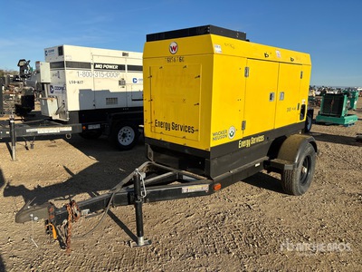 2013 Wacker Neuson G50 38 kW Mobile Generator Set (Inoperable)