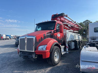 2023 Sany SY38Z5 on 2024 Kenworth T880 6x4 Betonpumpenwagen