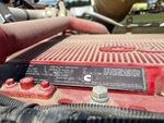 Engine with Emission Label