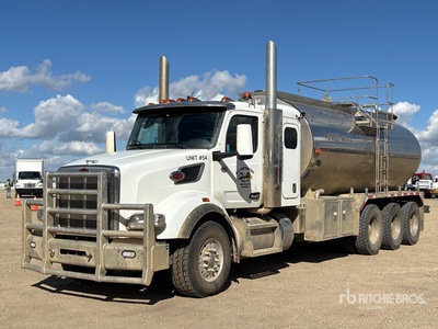 2025 Peterbilt 567 4200 gal 8x6 Sleeper Tanker Truck