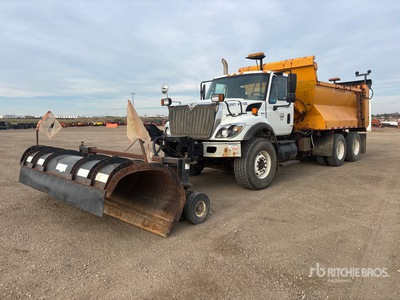 2009 International Workstar 7500 6x4 Autocarro spazzaneve