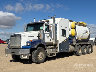 2012 Tornado F4 on 2012 Western Star 4900SA 8x6 Vacuum Excavator Truck