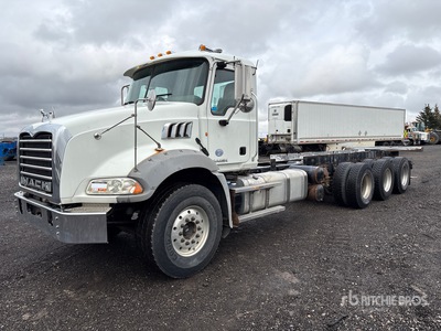 2015 Mack GU800 8x6 Cab and Chassis