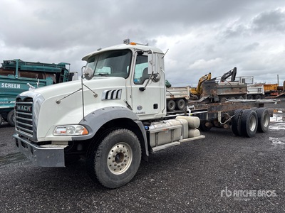 2017 Mack GU800 6x4 Cab and Chassis