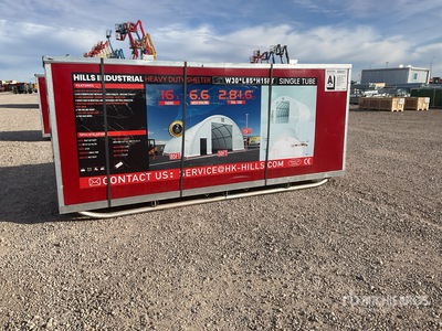 Carpas W30*L85*H15FT Carpa industrial W30*L85*H15FT 3-Point Auger Attachment (Unused)