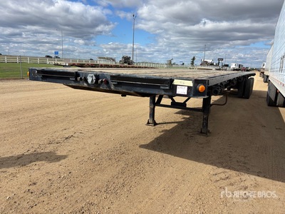 2011 Manac 53 ft Tri/A Flatbed Trailer