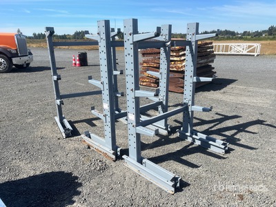 Quantity of (3) Cantilever Racking