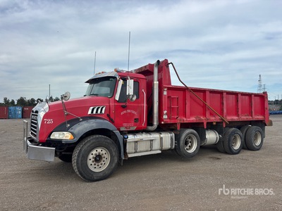 2012 Mack GU813 8x4 Tri/A Dump Truck