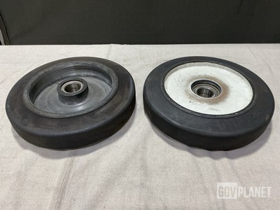 (42) 14x3 Solid Rubber Wheels