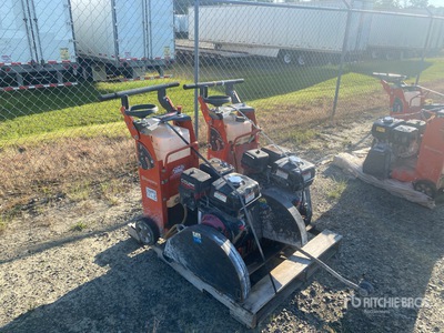Husqvarna Quantity Of 2 Walk-Behind Saw