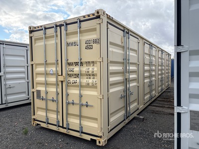2025 40 ft High Cube Multi-Door Storage Container