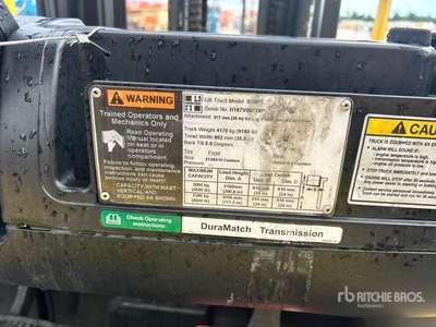 Hyster S50FT 5000 lb Cushion Tire Carretilla Elevadora
