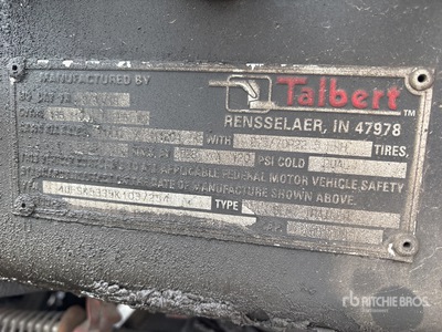 2019 Talbert Low Loader