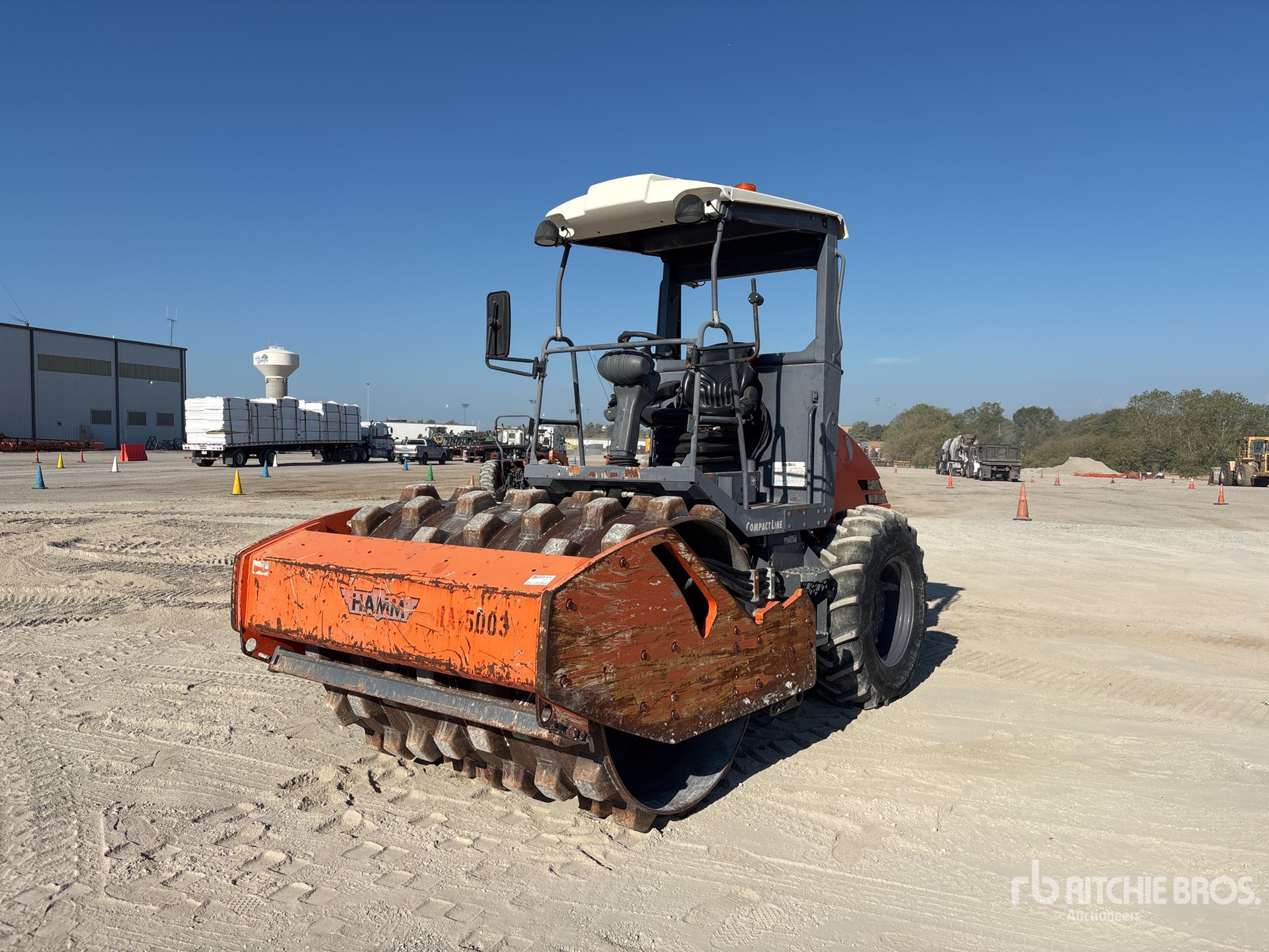 Hamm Padfoot Drum Compactor