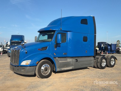 2020 Peterbilt 579 6x4 3- Achs Sattelzugmaschine mit Schlafkabine