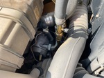 Engine with A/C Compressor