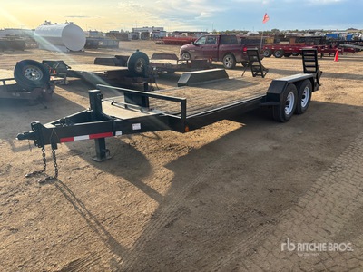 2006 Trailtech 18 ft T/A Remolque Portamaquinaria