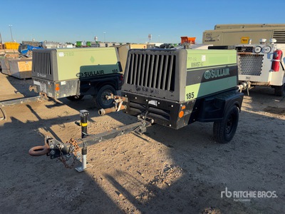 2017 Sullair 185D DPQ KU4F 185 cfm Mobile Air Compressor
