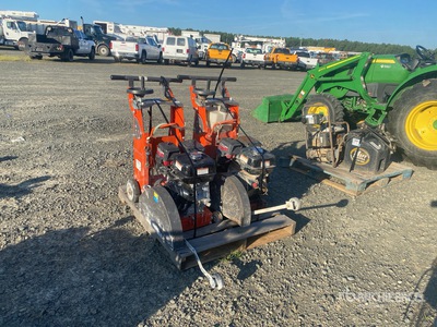 Husqvarna Quantity Of 2 Walk-Behind Saw