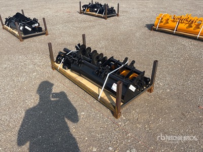 Quantity of (8) VICSEC VCA-8 Mini Excavator Attachments Accessoire divers pour excavatrice