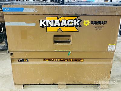 Knaack Job Site Box w/Power Tools, Batteries, & Chargers