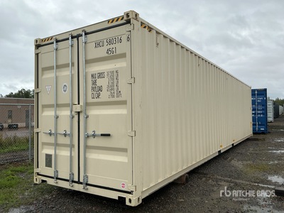 2026 40 ft High Cube Storage Container