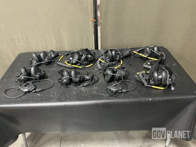 (16) Northrop Grumman A3206760 Tactical Microphone Headsets