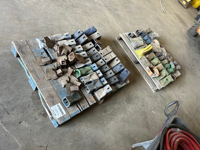 Quantity of (2) Pallets of Excavator Bucket Teeth