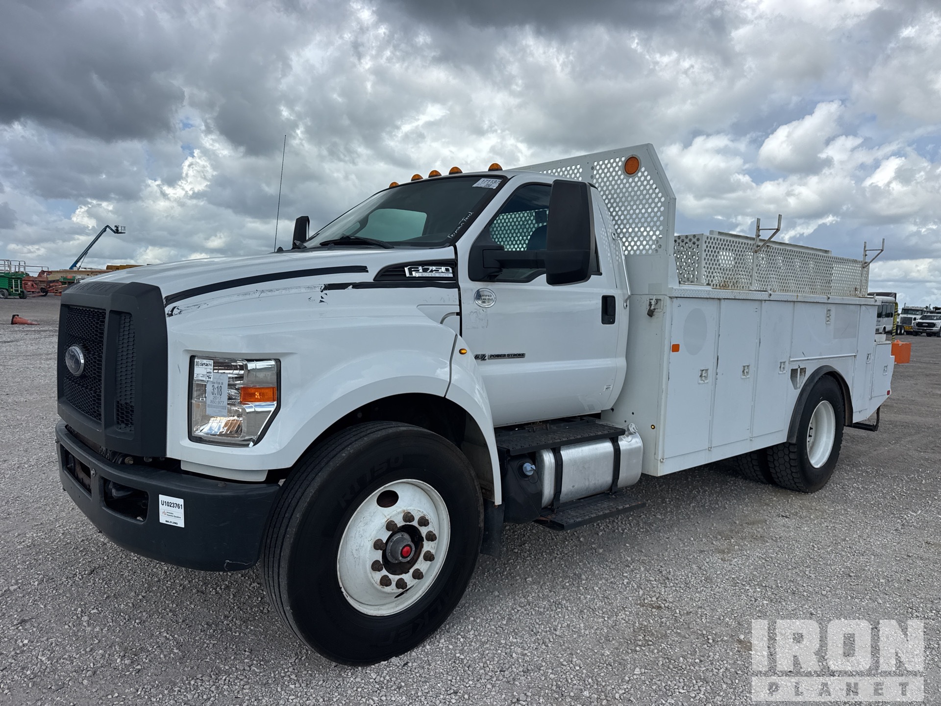 2017 Ford F-750 4x2 Mechanics Camion à Plateau