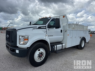 2017 Ford F-750 4x2 Mechanics Camion à Plateau