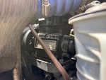Engine with Air Compressor