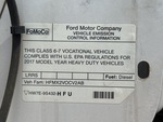 Engine with Emission Label