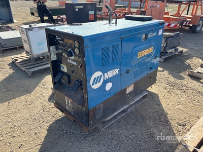 2014 Miller Big Blue 400D 40 A Skid-Mounted Multi-Process Soldadora
