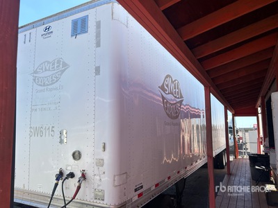 2016 Hyundai V12530152-AJS 53 ft x 102 in T/A Van Trailer